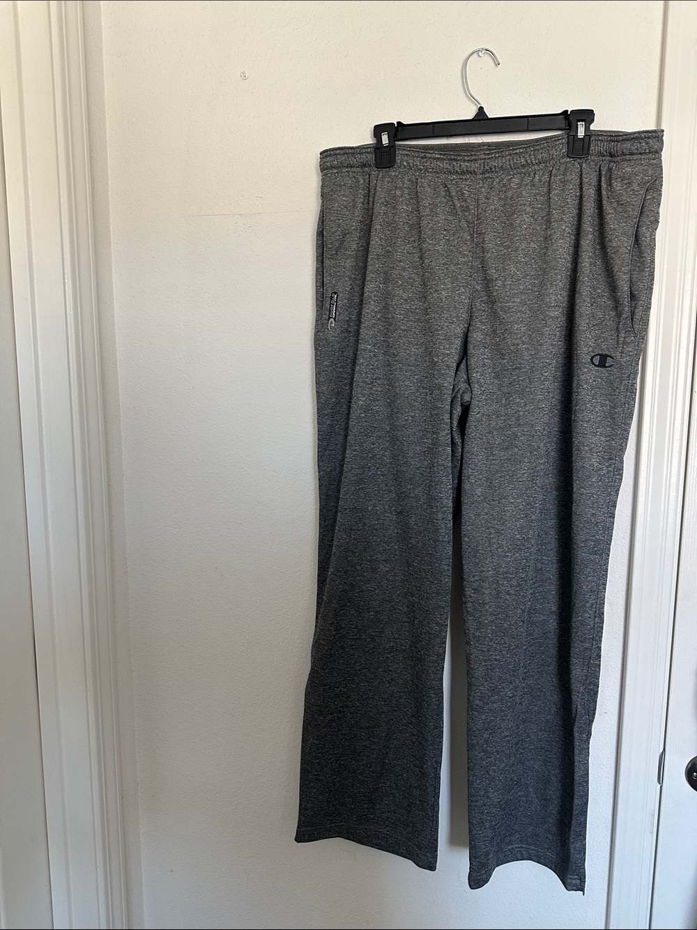 Champion Men’s Gray Heather Joggers - Cozy Athletic Sweatpants
